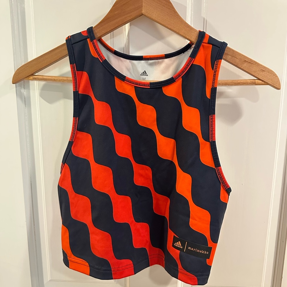 Women's Training Adidas x Marimekko Train Icons Print Tank Top - Orange
